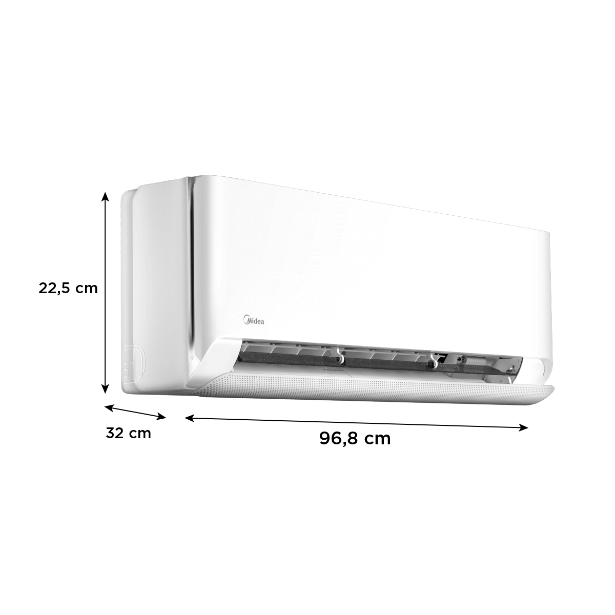 Aire acondicionado 9.000 BTU breezeless Midea
