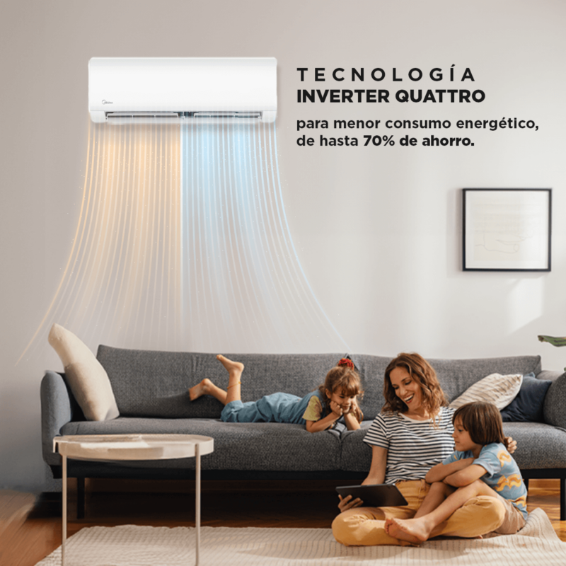 Aire acondicionado 24.000 BTU xtreme dura Midea