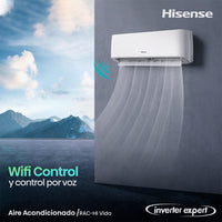 Aire acondicionado 9.000 BTU Hi vida Hisense