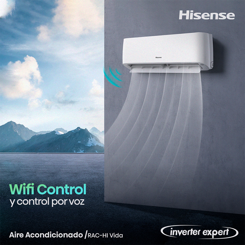 Aire acondicionado 9.000 BTU Hi vida Hisense