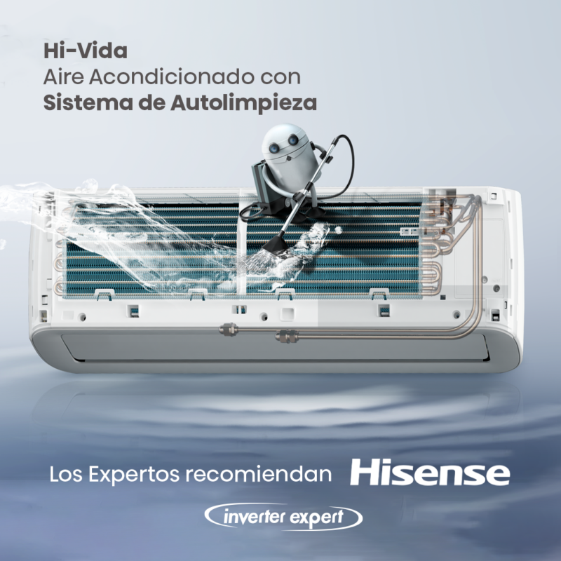 Aire Acondicionado 18.000 BTU Hi Vida Hisense