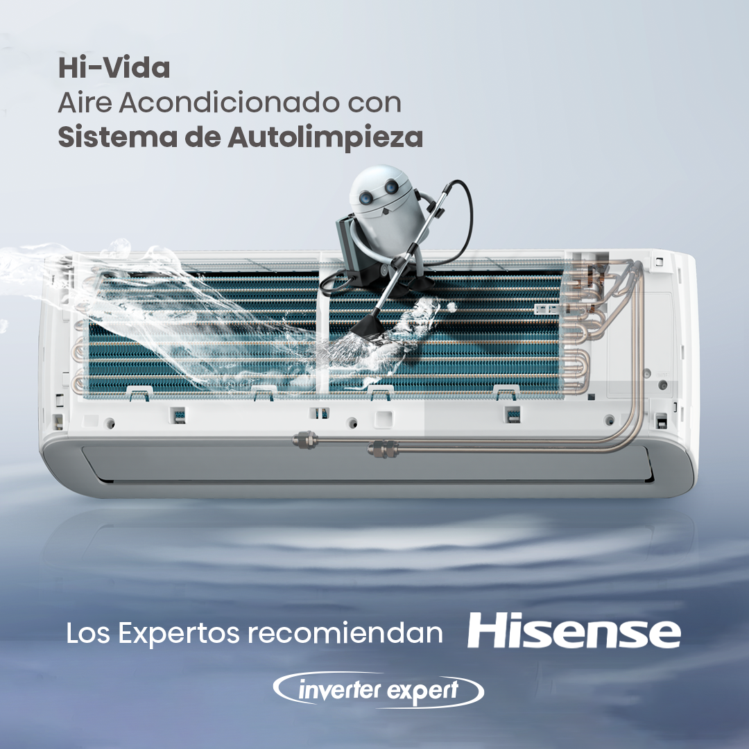 Aire Acondicionado 22.000 BTU Hi Vida Hisense