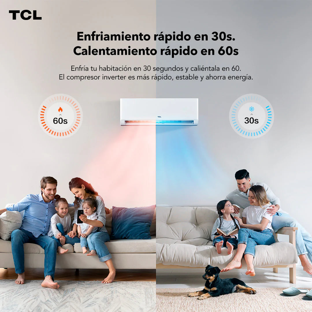 Aire Acondicionado Inverter TCL Breeze IN 18.000 BTU WIFI