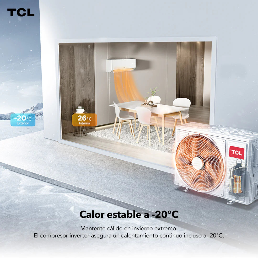 Aire Acondicionado Inverter TCL Breeze IN 12000 BTU WIFI