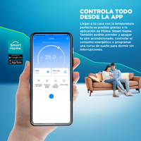 Aire acondicionado 18.000 BTU xtreme heat Midea